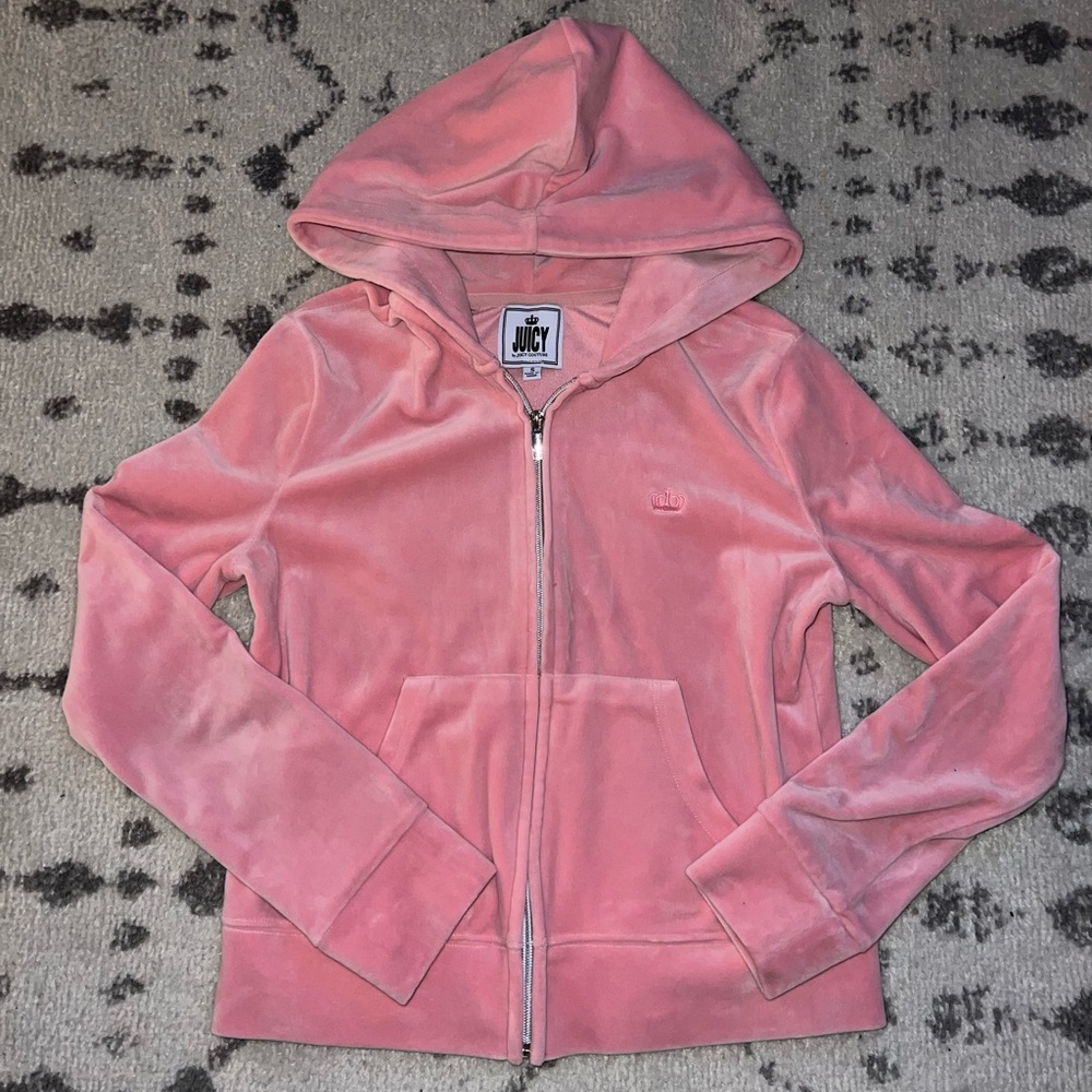 Juicy by juicy couture tracksuit top.